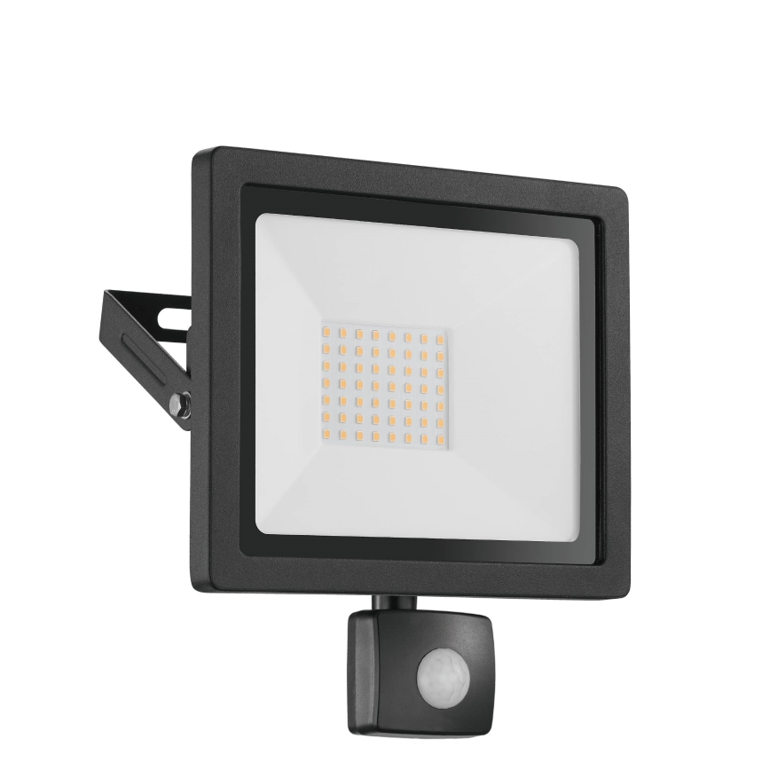 Eglo 64872 - Riflettore LED con sensore FILETTI LED/30W/230V 3000K IP44 nero