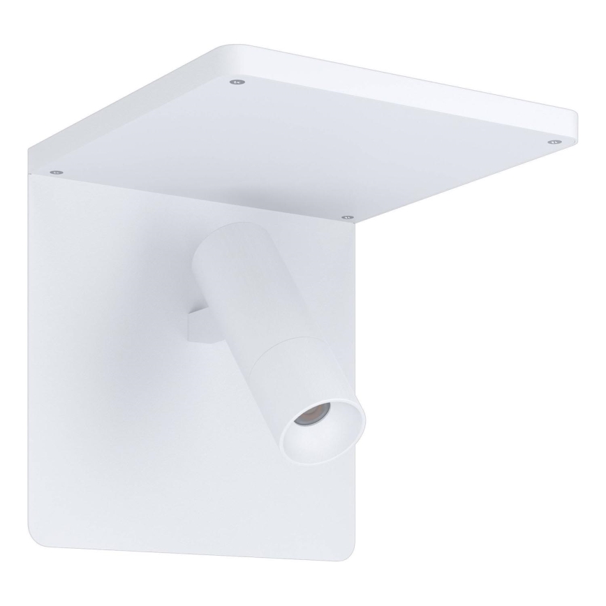 Eglo 67562 - LED Applique con mensola CIGLIE LED/8,1W/230V bianco