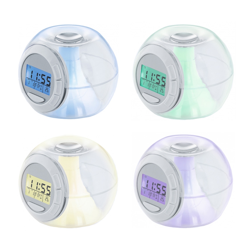 Eglo 75209 - Orologio LED ALARM CLOCK 3xAAA