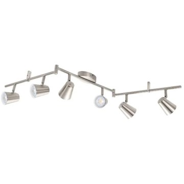 Eglo 75218 - Faretto LED TRAVALE 6xGU10/3W/230V cromo lucido