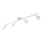 Eglo 75242 - Faretto LED ODERZO 3xLED/3,8W/230V cromo lucido
