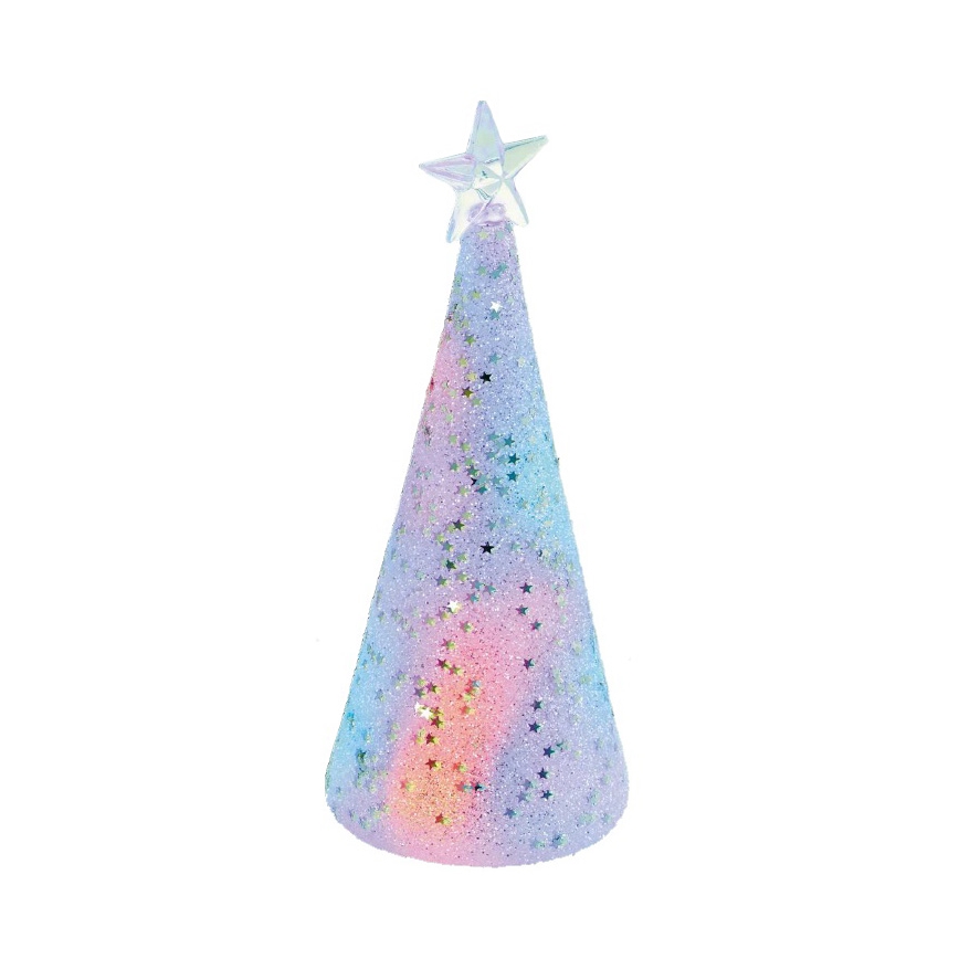 Eglo 75266 - decorazione natalizia ALBERELLO 24 cm LED RGB/3xLR44/1,5 V