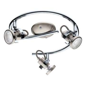 Eglo 75293 - Faretto LED TUKON 3xGU10/3W/230V cromo lucido