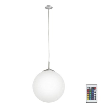 Eglo 75361 - Lampadario LED RGBW su corda RONDO-C 1xE27/7,5W/230V