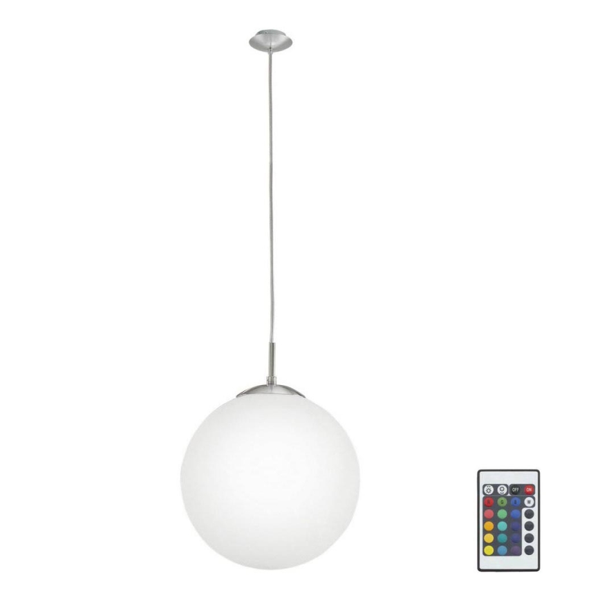 Eglo 75361 - Lampadario LED RGBW su corda RONDO-C 1xE27/7,5W/230V