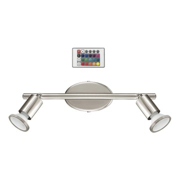 Eglo 75384 - Luce Spot a LED BUZZ-C 2xGU10/4W/230V