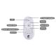 Eglo - Pannello LED Dimmerabile LED/25W/230V 2700-5000K + telecomando
