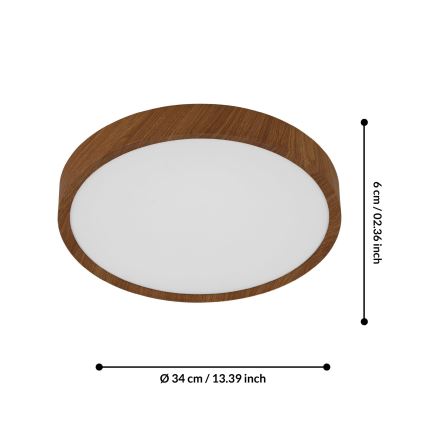 Eglo - Plafoniera LED LED/14,6W/230V