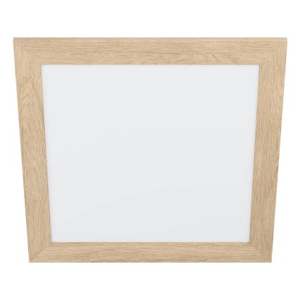 Eglo 75643 - Plafoniera LED CALEMAR LED/19W/230V 4000K 43,7x 43,7 cm marrone