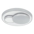 Eglo 75664 - Plafoniera LED LEPRESO LED/19,5W/230V diametro 38,5 cm cromo opaco