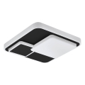 Eglo 75667 - Plafoniera LED LEPRESO LED/19,5W/230V 38,5x38,5 cm nero