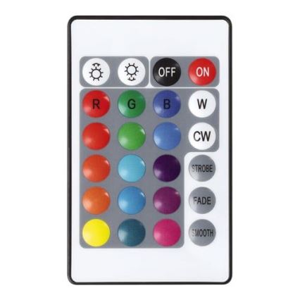 Eglo - Lampada ricaricabile da esterno LED RGB dimmerabile LED/2600 mAh IP44 bianco + telecomando