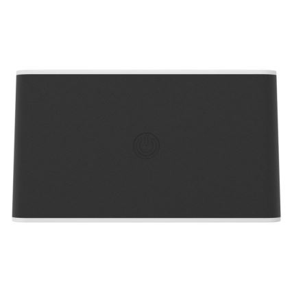 Eglo - Lampada da parete LED da esterno ricaricabile dimmerabile a sfioramento LED/5W/5V 2000 mAh 3000/4000/6500K IP44 nera