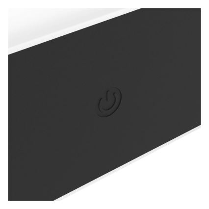 Eglo - Lampada da parete LED da esterno ricaricabile dimmerabile a sfioramento LED/5W/5V 2000 mAh 3000/4000/6500K IP44 nera