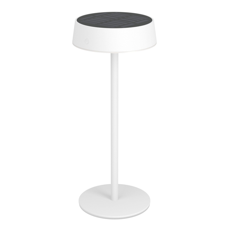 Eglo - Lampada da tavolo LED solare ricaricabile dimmerabile a sfioramento LED/3W/5V 3000-6000K 1800 mAh IP44 bianca