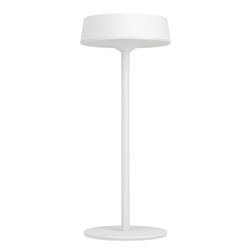 Eglo - Lampada da tavolo LED solare ricaricabile dimmerabile a sfioramento LED/3W/5V 3000-6000K 1800 mAh IP44 bianca