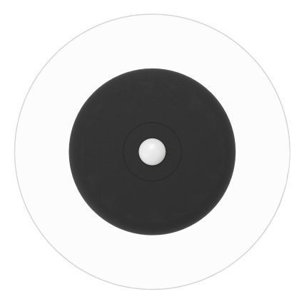 Eglo - Lampada da parete ricaricabile LED RGBW dimmerabile con sensore di movimento e sensore crepuscolare, LED/5V 2000 mAh, nero + telecomando