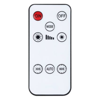 Eglo - Lampada da parete ricaricabile LED RGBW dimmerabile con sensore di movimento e crepuscolare LED/5V 2000 mAh bianco + telecomando