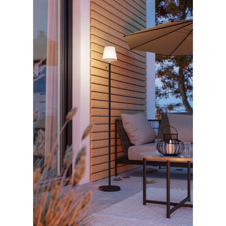 Eglo - LED RGBW Lampada da terra ricaricabile dimmerabile per esterni LED/2,2W/3,7V 3000K 2200 mAh IP54