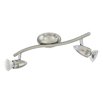 Eglo 78023 - Faretto LED MAGNUM 2xGU10/3W/230V 3000K cromo opaco