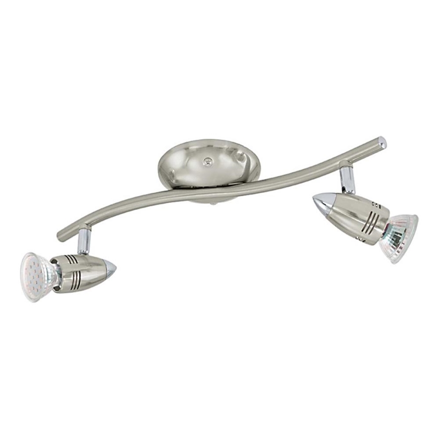 Eglo 78023 - Faretto LED MAGNUM 2xGU10/3W/230V 3000K cromo opaco
