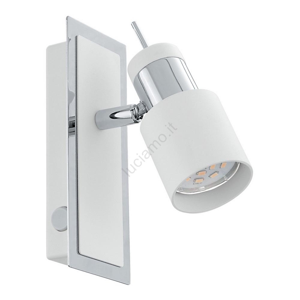 Faretti LED Da Soffitto Orientabili, Nero Lampada Da Soffitto E27, Plafoniera LED Interno E27 Con 2 Faretti Per Salotto, Corridoi, Ingressi O Scale Max 60w