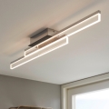 Eglo 780433 - Plafoniera LED da bagno YANGUAS 2xLED/11W/230V 3000K IP44 cromo opaco