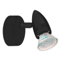 Eglo 780443 - Luce Spot da parete a LED SABADELL 1xGU10/2,8W/230V 3000K nero