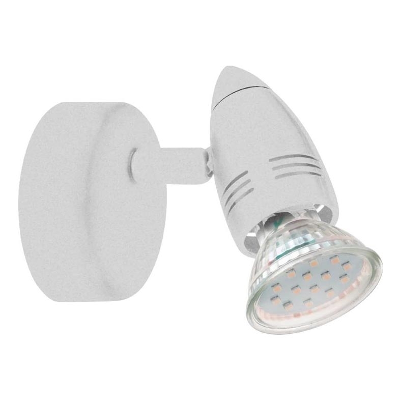 Eglo 780447 - Luce Spot da parete a LED SABADELL 1xGU10/2,8W/230V 3000K bianco