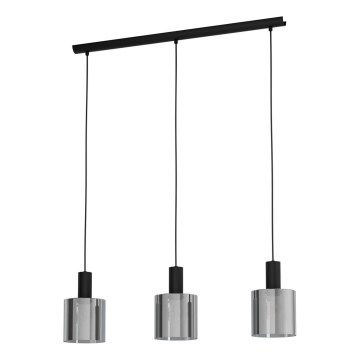 Eglo 780476 - Lampadario a sospensione su cavo GOROSIBA 3xE27/40W/230V