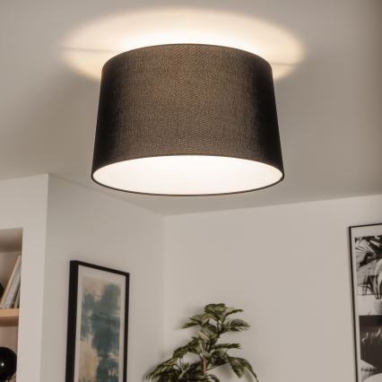 Eglo 781044 - Paralume di ricambio per la lampada KERIA, Ø 45 cm, nero