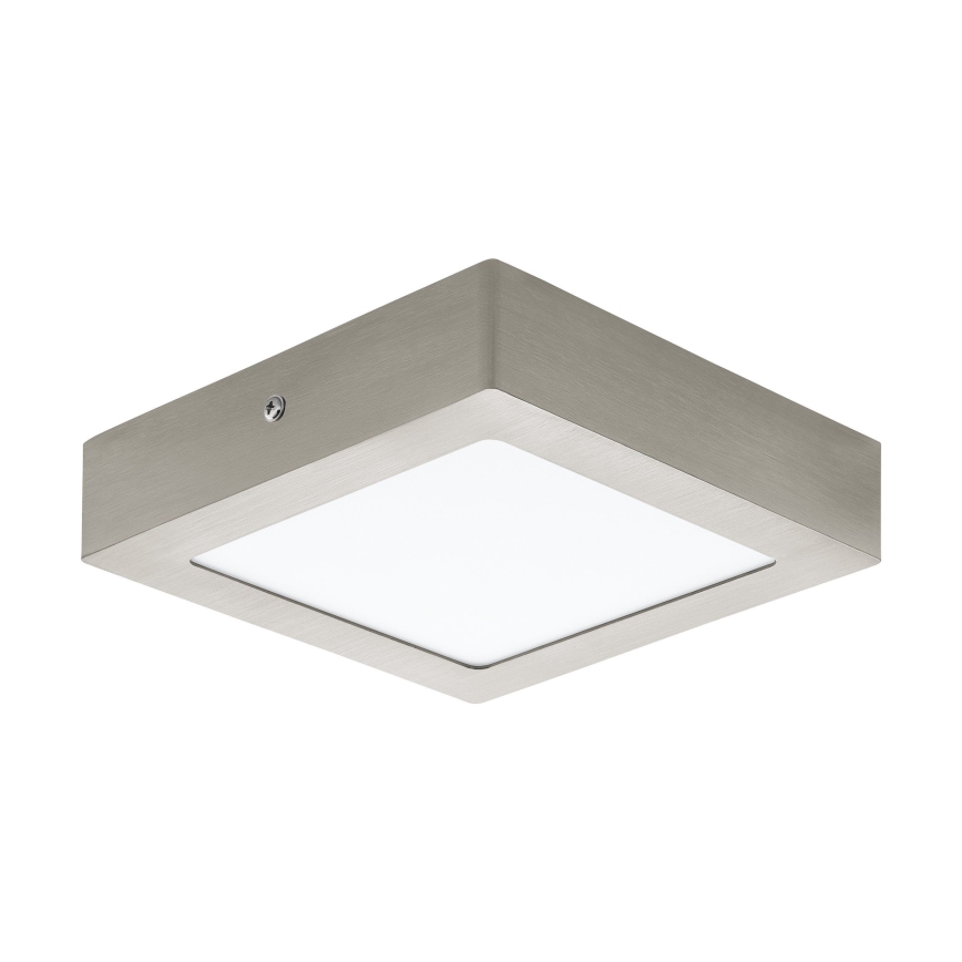 Eglo 78215 - Plafoniera a LED FUEVA LED/10,9W/230V 17x17 cm cromo satinato