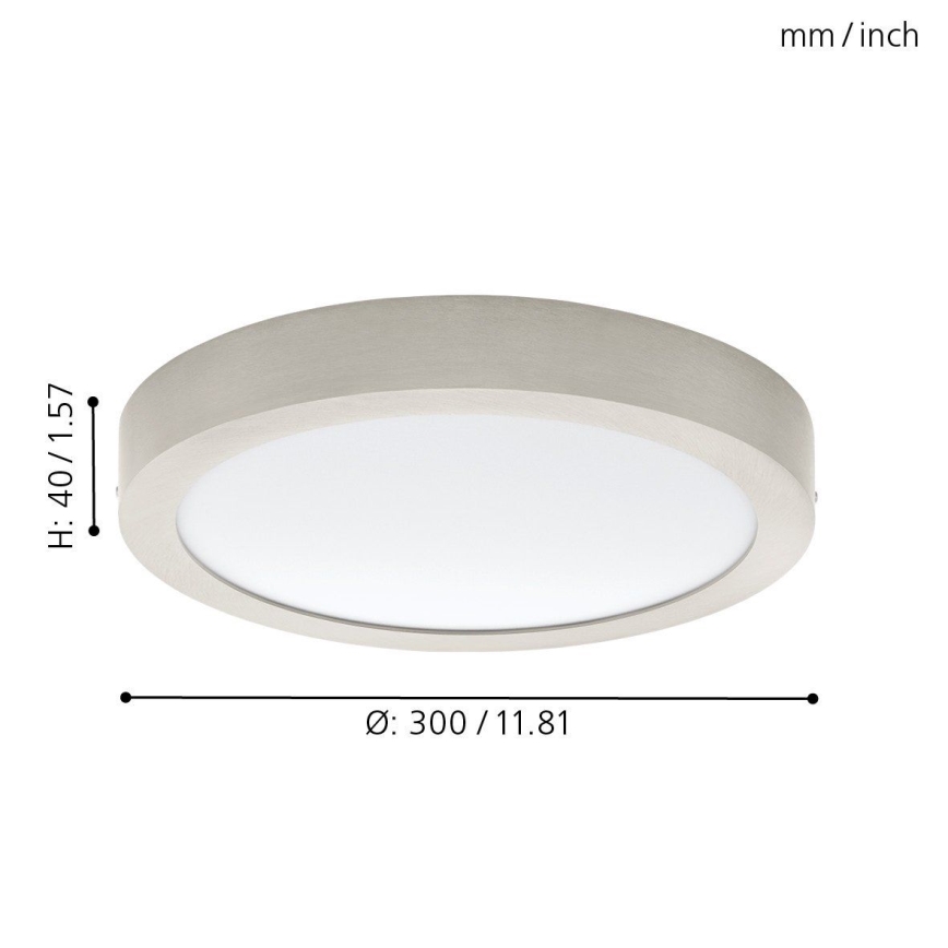 Eglo 78217 - Plafoniera LED FUEVA LED/22W/230V