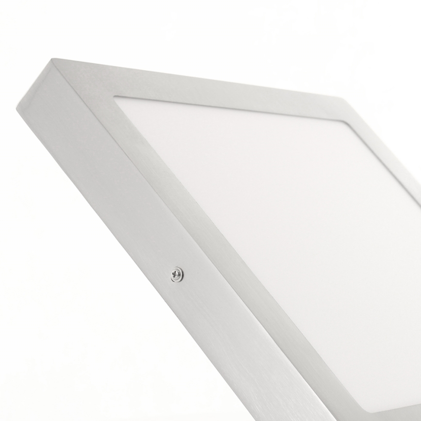 Eglo 78218 - Plafoniera LED FUEVA LED/22W/230V 30x30 cm cromo opaco