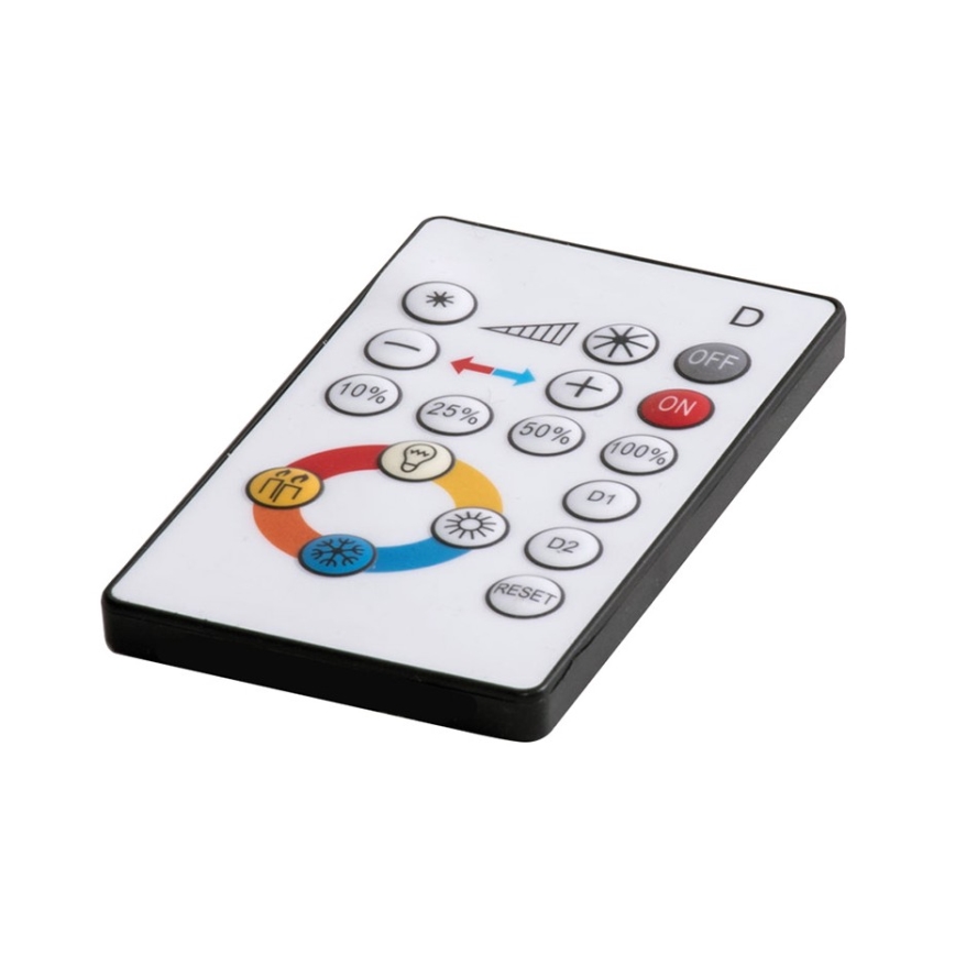 Eglo - Set da 3 faretti da incasso dimmerabili a LED TINUS LED/6W/12/230V + telecomando