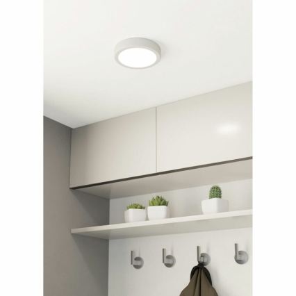 Eglo 78667 - Lampada da soffitto LED FUEVA LED/11W/230V Ø 16 cm bianca