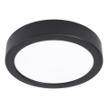 Eglo 78675 - Plafoniera LED FUEVA LED/11W/230V Ø 16 cm nera