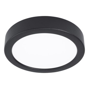 Eglo 78675 - Plafoniera LED FUEVA LED/11W/230V Ø 16 cm nera