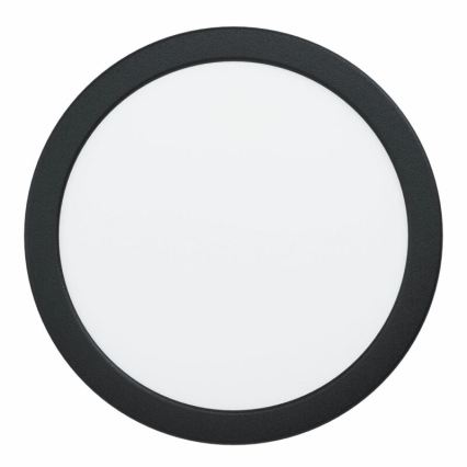 Eglo 78676 - Plafoniera LED FUEVA LED/17W/230V Ø 21 cm nero