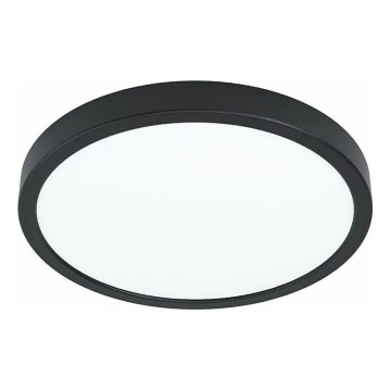 Eglo 78677 - Plafoniera LED FUEVA LED/20,5W/230V Ø 28,5 cm nero