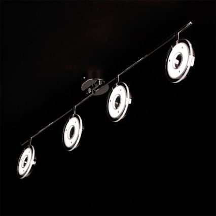 Eglo 78684 - Faretto LED DORNES 4xLED/4,5W/230V, cromo lucido