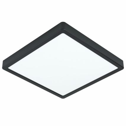 Eglo 78815 - Plafoniera LED FUEVA LED/20,5W/230V 28,5x28,5 cm nera