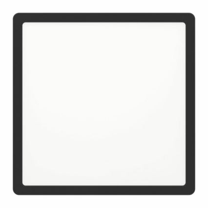 Eglo 78815 - Plafoniera LED FUEVA LED/20,5W/230V 28,5x28,5 cm nera