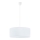 Eglo 79065 - Lampadario sospeso con cavo SITIA 3xE27/60W/230V bianco