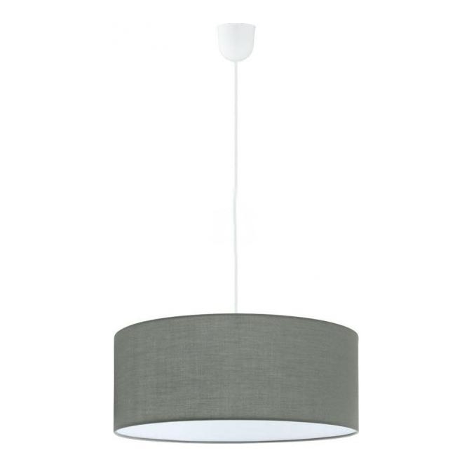 Eglo 79067 - Lampadario su filo SITIA 3xE27/60W/230V grigio