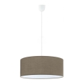 Eglo 79068 - Lampadario su filo SITIA 3xE27/60W/230V marrone