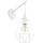 Eglo 79084 - Lampada da parete BYRON 1xE27/60W/230V bianca
