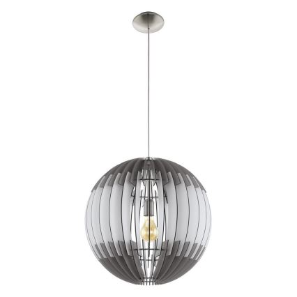 Eglo 79138 - Lampadario a sospensione con filo OLMERO 1xE27/60W/230V