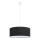 Eglo 79304 - Lampadario a sospensione con cavo CLINTON 3xE27/60W/230V nero