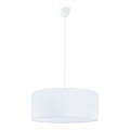 Eglo 79305 - Lampadario sospeso a cavo CLINTON 3xE27/60W/230V bianco